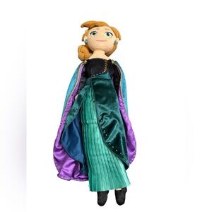 Disney Queen Anna Plush Doll Frozen 2 Medium 18"